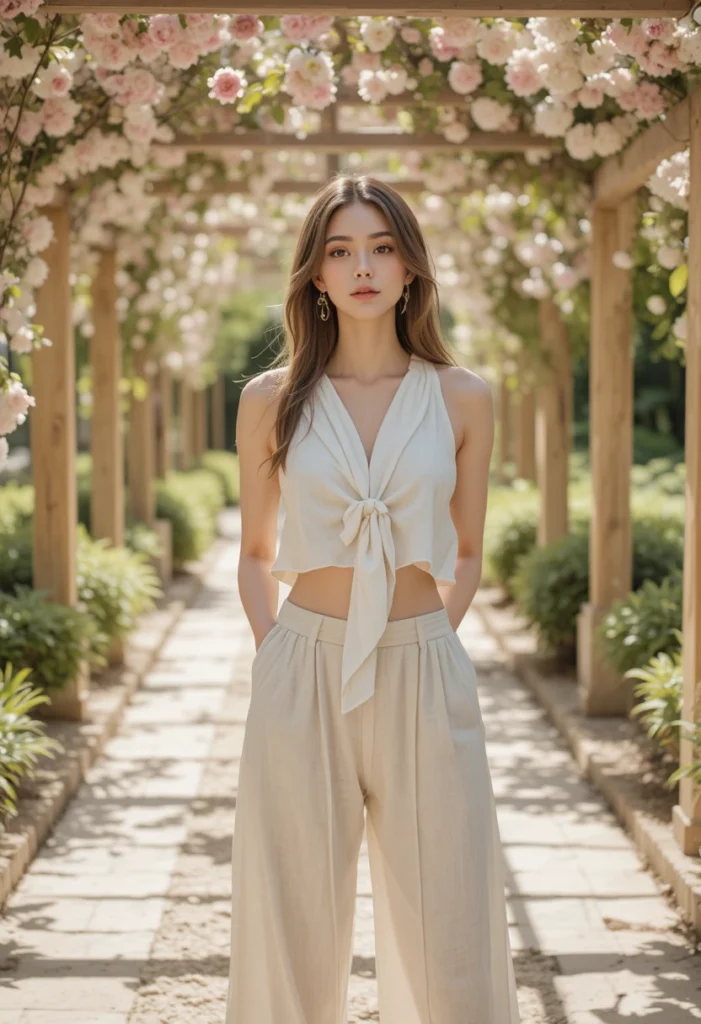 The Floral Midi Dress + Wedges
Garden Party