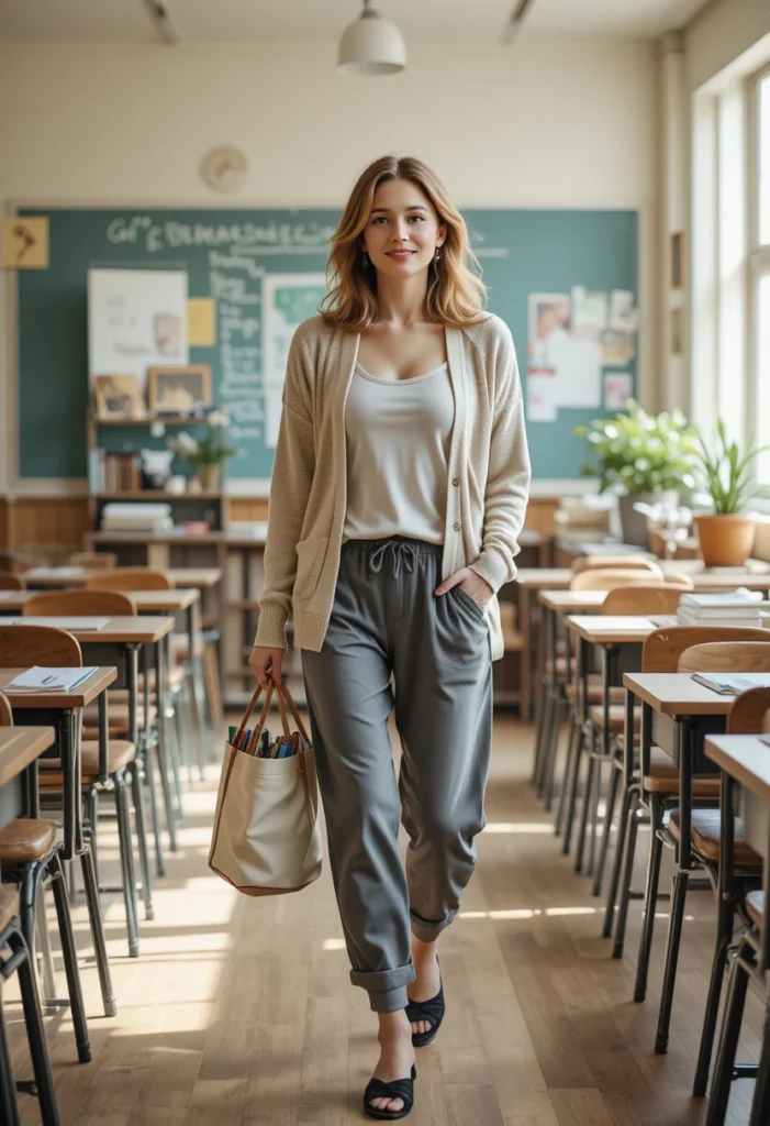 Knit Top and Midi Skirt