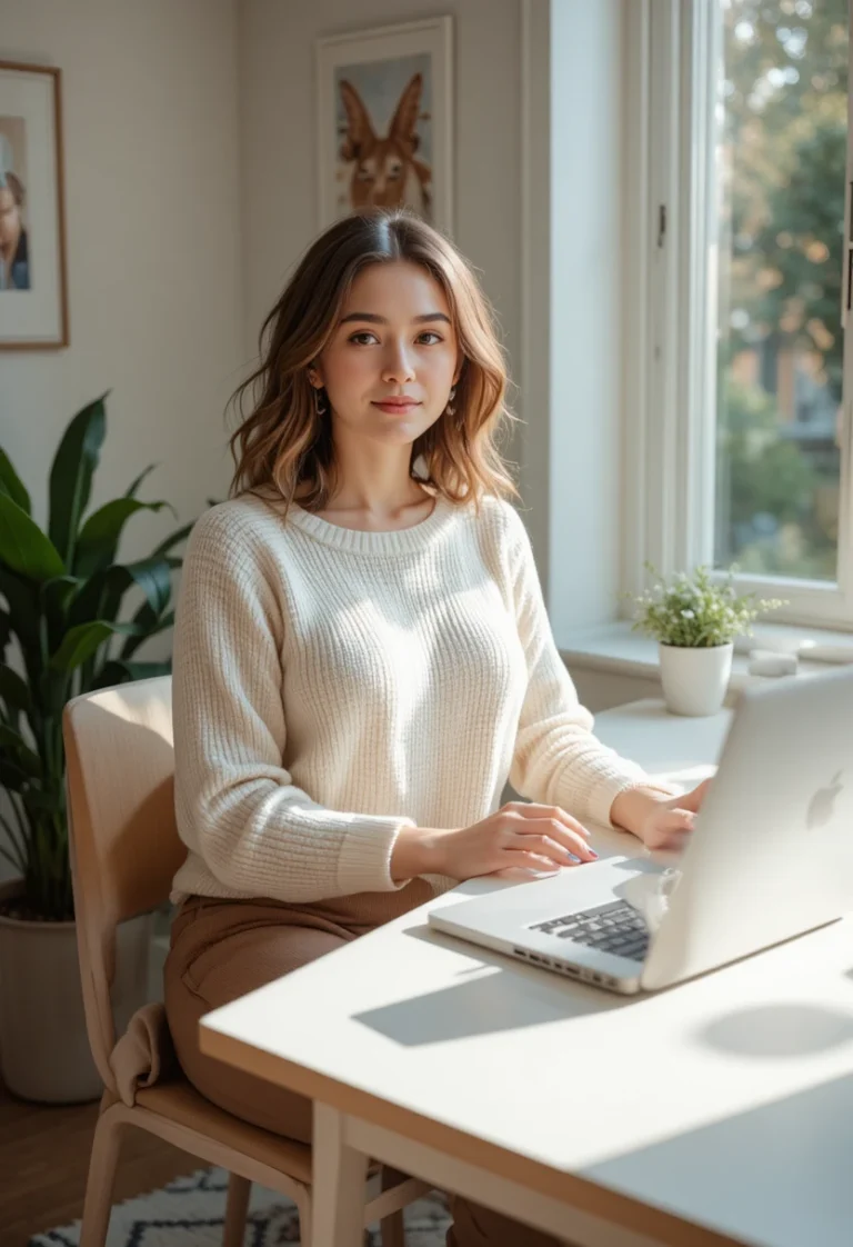 "15+ cute work from home outfit ideas that still feel like you — comfortable, stylish looks including blazers, sweatshirts, and floral dresses"
