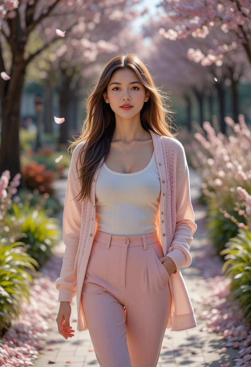 "12+ spring outfit ideas for women 2026 featuring lace layering, balletcore style, color-blocked looks, and elegant transitional dressing"