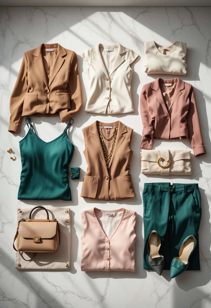 "14+ affordable fashion brands for women styled in elegant, wardrobe staple outfits that look expensive, not cheap"