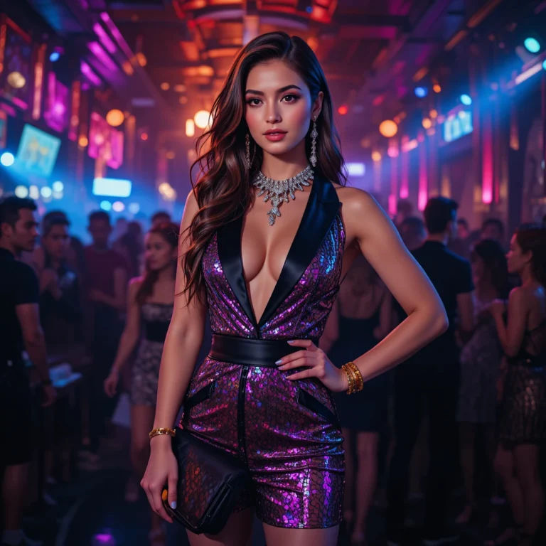 "15+ club outfit ideas for women in 2026 featuring sequin dresses, tailored jumpsuits, matching sets, and edgy looks for a stylish night out"