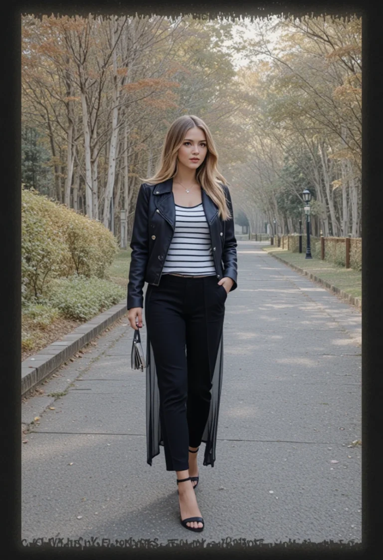 "Tall woman styling tips including cropped blazers, color-block tops, co-ord sets, and no-break trouser hems for flattering tall women outfit ideas."