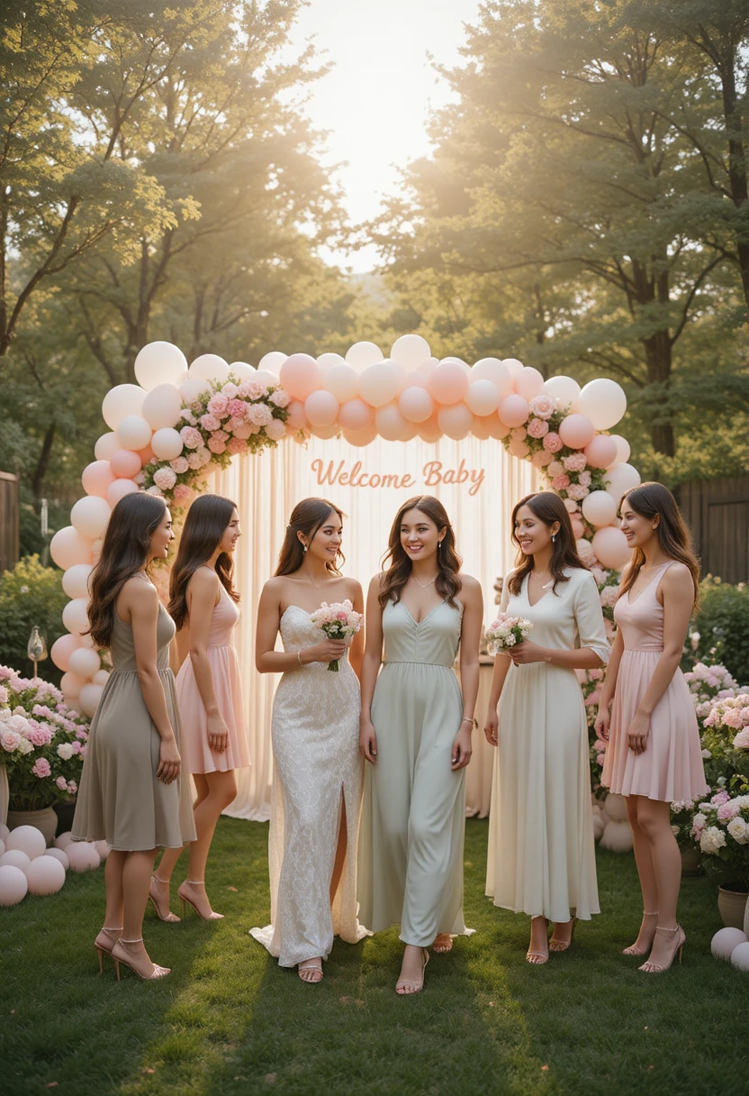 "13+ baby shower outfit ideas for guests styled for every venue and season, from casual to dressy-casual looks"