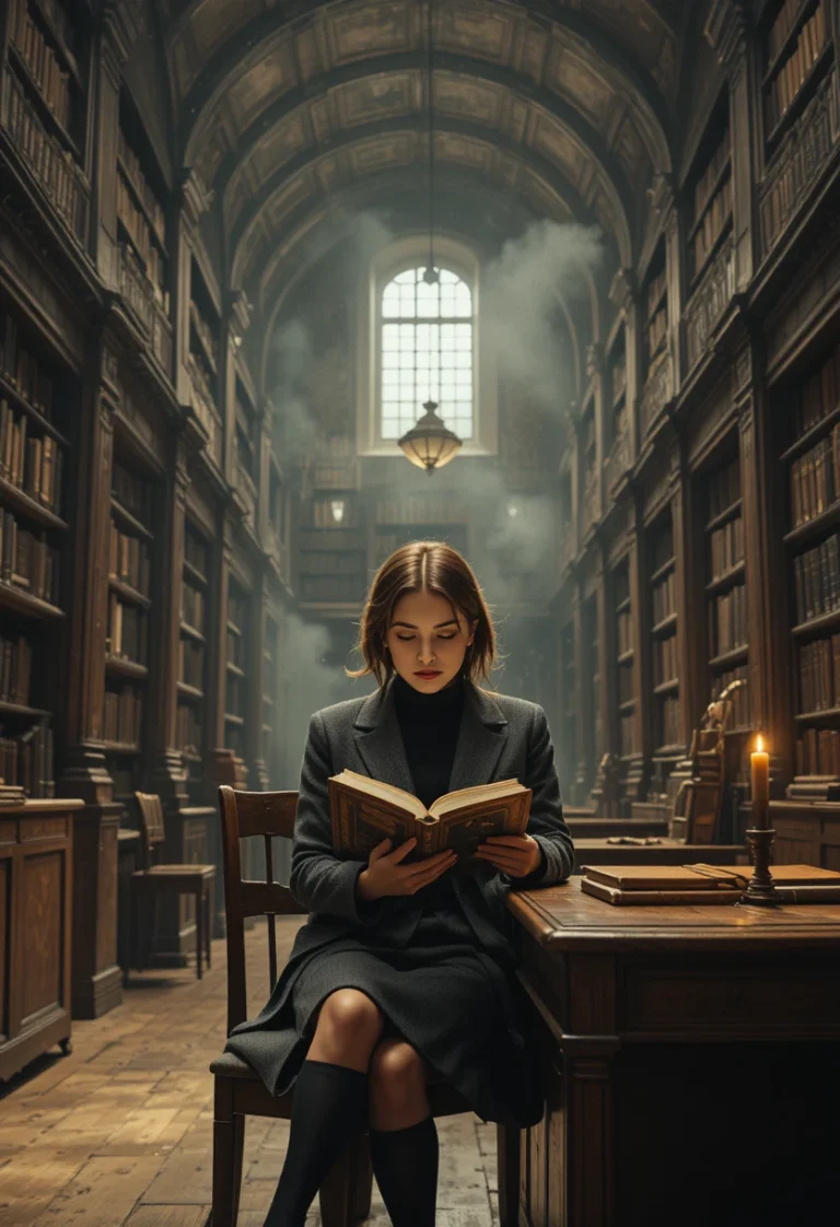 "Dark academia aesthetic outfit ideas featuring tweed blazers, plaid skirts, layered sweaters, and vintage accessories for a moody, bookish style."