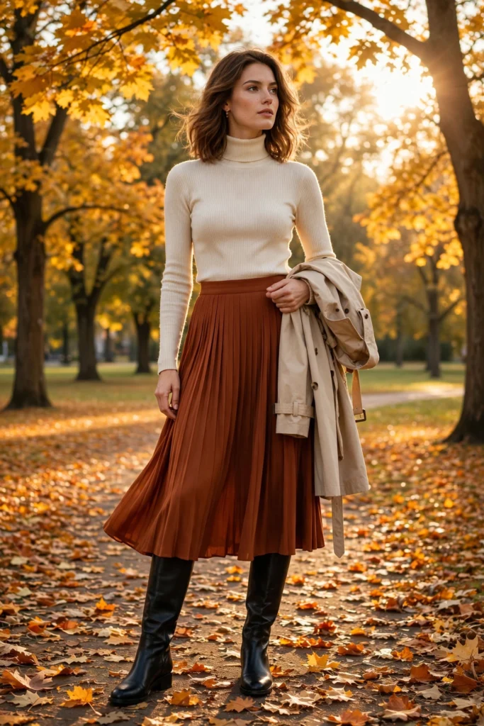 Knee-High Boots Outfit Ideas