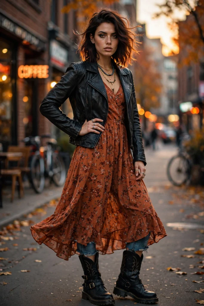 Combat & Western Boots Outfit Ideas