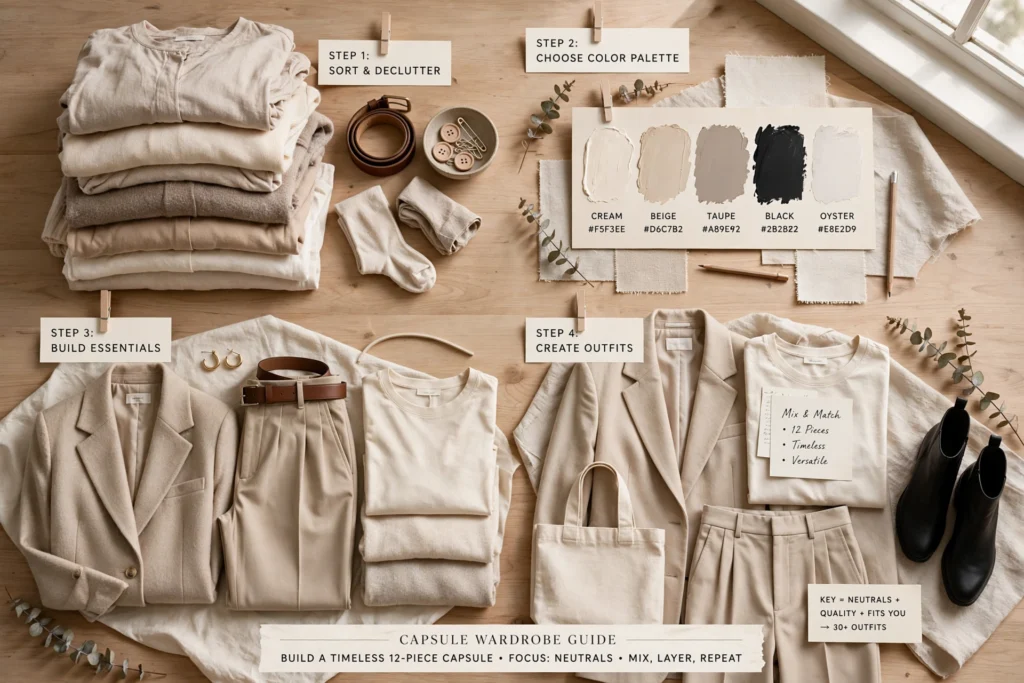 How to Build a Capsule Wardrobe — 12+ Steps
How to Build a Capsule