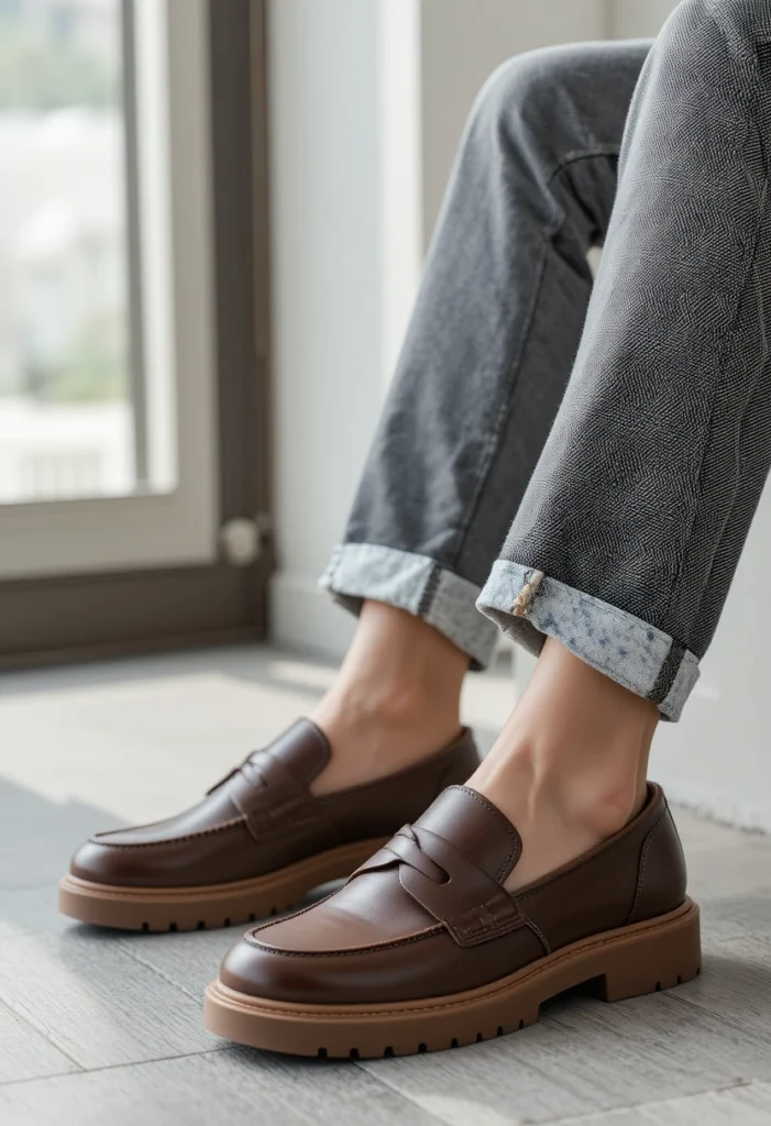 The Chunky Loafer or Sleek Sneaker