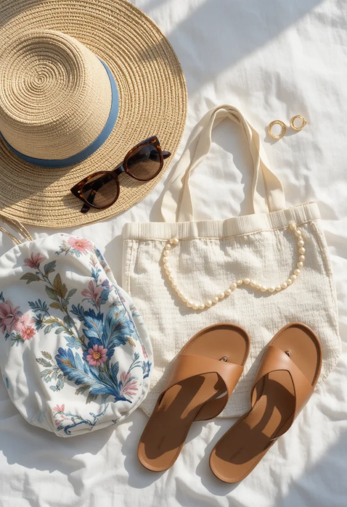 Accessories That Complete the Coastal Grandmother Look
