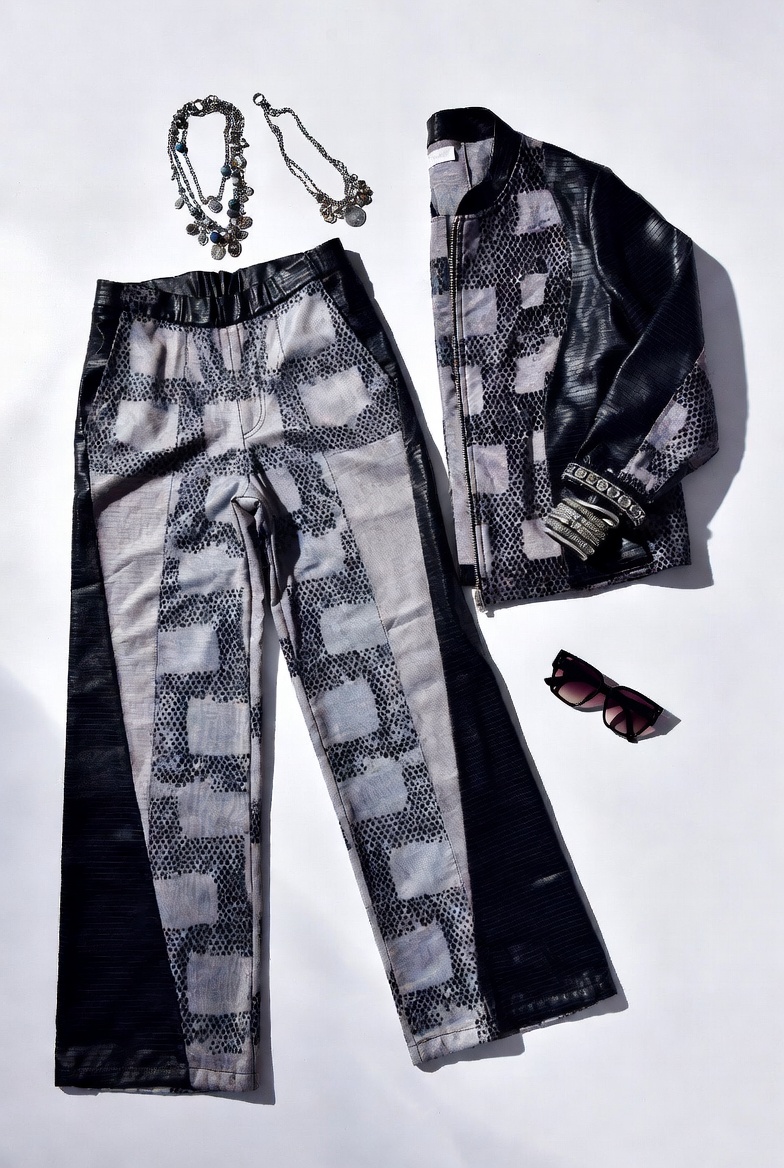 Date night and going out outfit flat lay