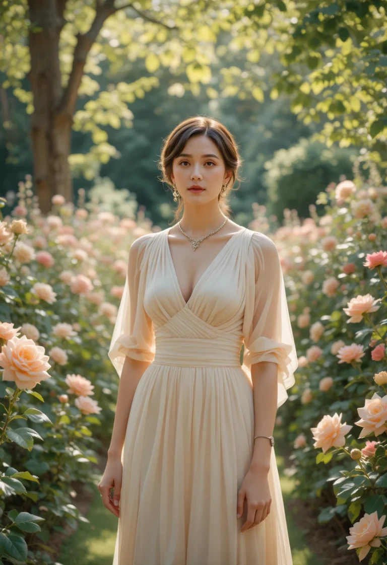 Elegant and comfortable garden party outfit ideas for women featuring floral dresses, linen sets, and chic accessories