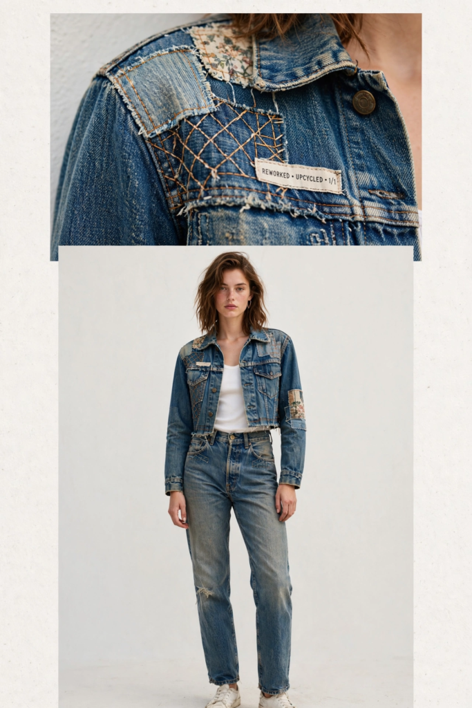 1. The Oversized Blazer + Bike Shorts Combo