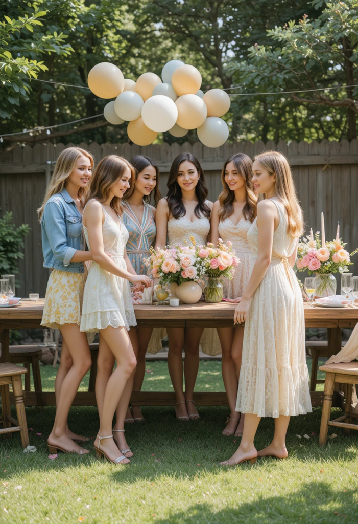 Casual & Backyard Shower Outfits
Baby Shower