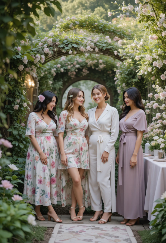 Garden Party & Smart-Casual Outfits