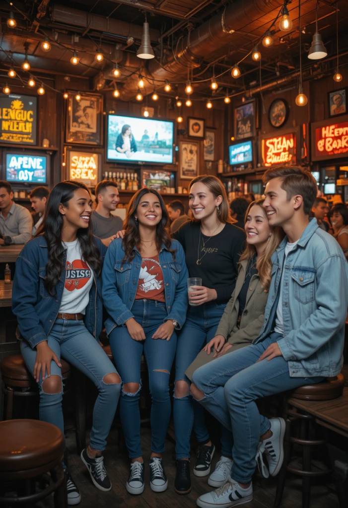 Casual Bar Outfit Ideas (Dive Bars, Happy Hour, Low-Key Nights)