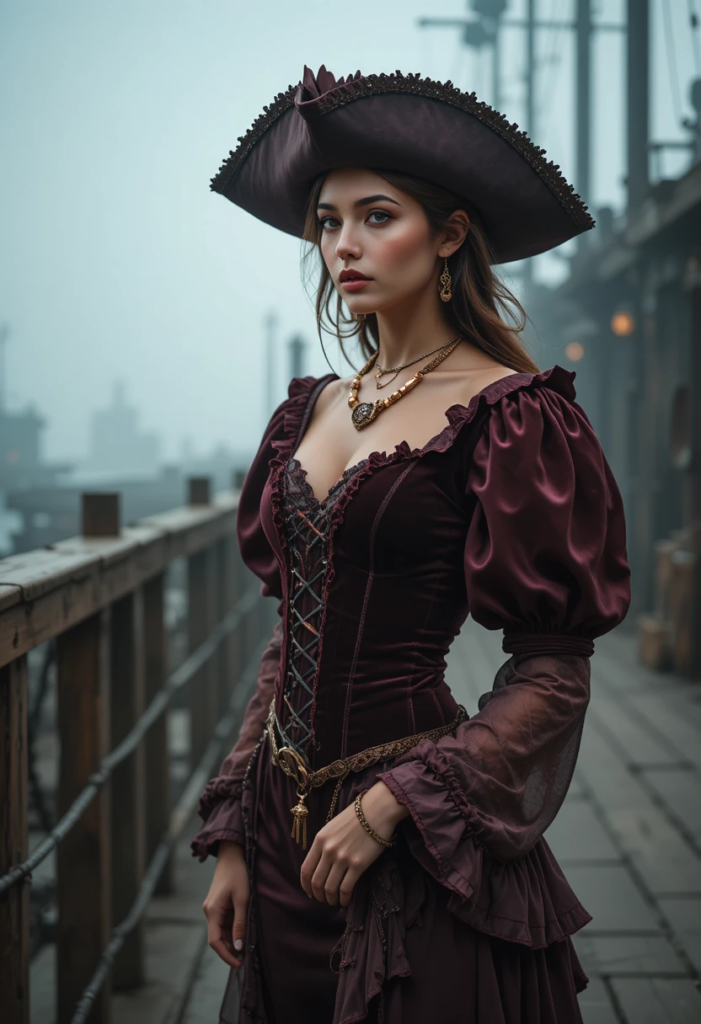 18. Piratecore-Inspired Statement Top (Bonus Trend Pick)