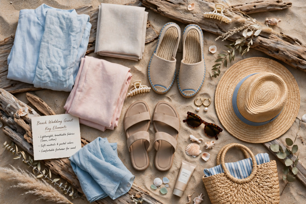Casual Beach Wedding Outfit Ideas