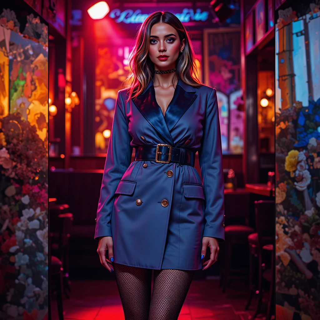 17. Oversized Blazer Worn as a Dress