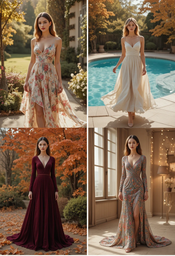 Cocktail Party Outfit Ideas by Fabric & Texture